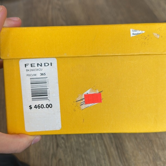 💕Fendi Zucca Block Heel (with Box and Dustbag) - Picture 5 of 6